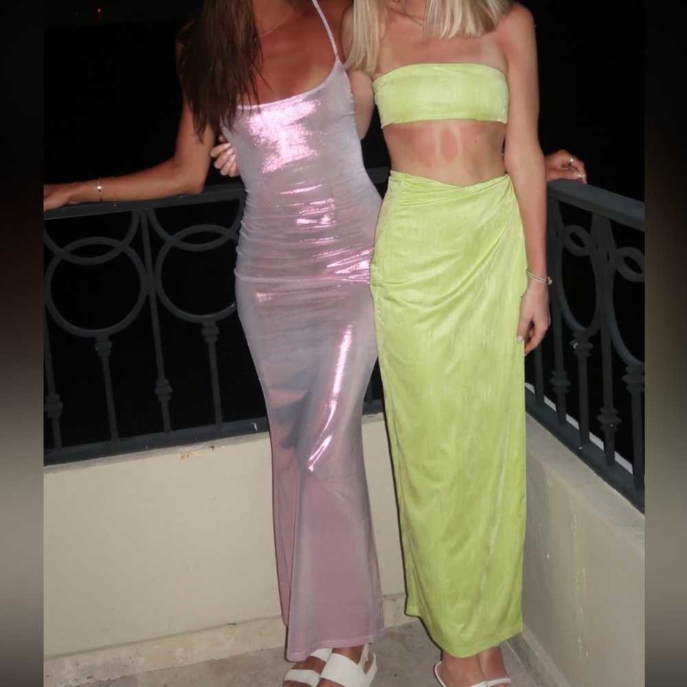 Kyranni Maxi Dress - Pink